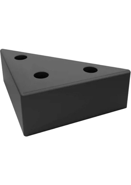 4 Adet Üçgen, Masa, Dolap Piramit Mobilya Ayağı 3 cm Siyah 4 Adet fiyatları