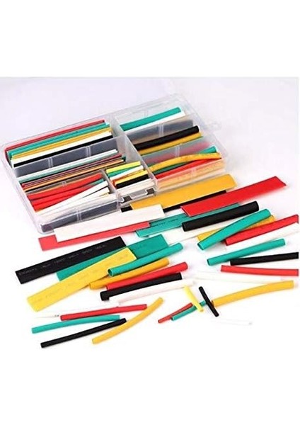 Shrink Boru Daralan Makaron Kablo Yalıtım Set 140 Adet Kutulu…