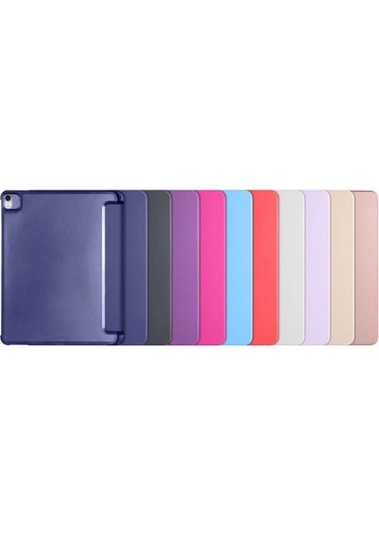 iPad Air 13INÇ M2 ile Uyumlu Kılıf Pu Deri Smart Kalem Bölmeli Standlı Case A2898 A2899 A2908, Gold indirimleri