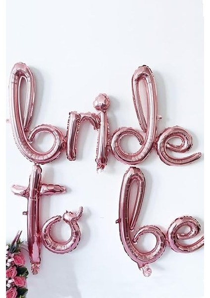 Bride To Be El Yazısı Folyo Balon 104X43CM 3 Parça fiyatları