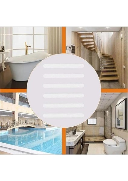 Kaydırmaz Bant, Banyo, Küvet, Duşakabin, Islak Zemin, Yer Kaydırmazlık Şeritleri, 10 Adet, Yapışkan modelleri