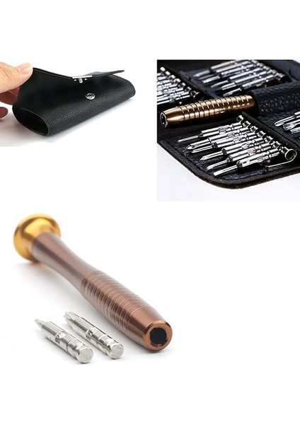Hassas Mekanik Tornavida Seti 25 Parça Cep Telefonu Gözlük Pc Laptop Tamir Seti Kılıflı indirimleri
