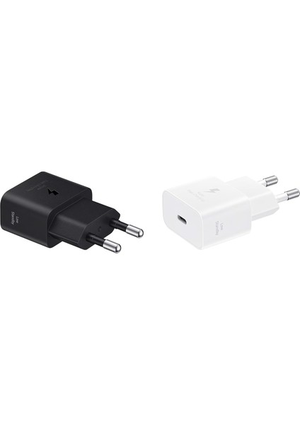 Hızlı Şarj Adaptörü, Enerji Tasarruflu Şarj Cihazı, Usb-C Veri Kablosu, 25 Watt, Siyah, EP-T2510X fırsatları