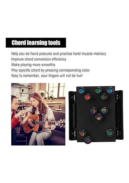 Akor Trainer Akor Öğrenme Araçları Yeni Başlayanlar ve Öğrenciler Için Aksesuarlar Uygulama Siyah fırsatları