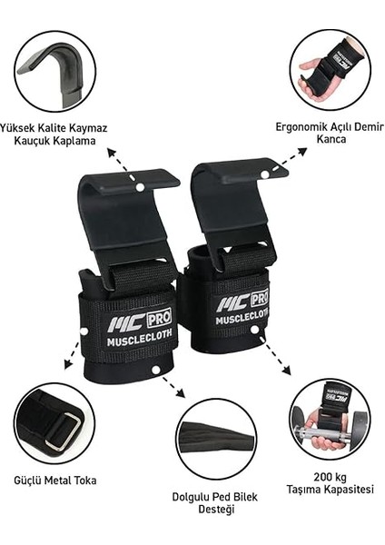 Lifting Hooks Ağırlık Kaldırma Kancası Siyah fiyatları