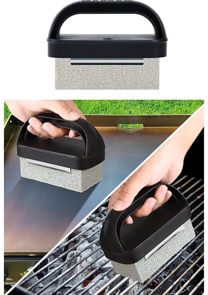 Tutma Saplı Non-Toxic Izgara-Mangal-Barbekü Temizleme Taşı 010