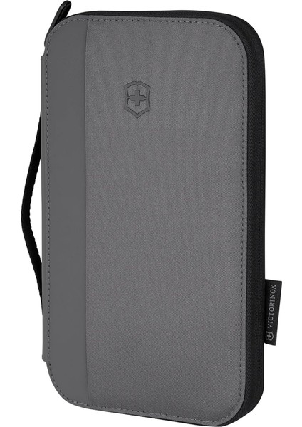 Seyahat Temelleri, Seyahat Organizatörü, Rfıd ile Fermuarlı Belge Tutucu - Don Grisi