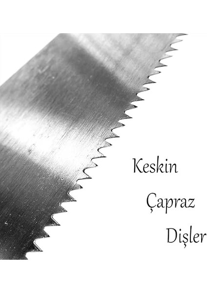 Saplı 50 cm Pala Testere Ağaç Tahta Sunta Bağ Dal Kesme Budama Güçlü Çapraz Dişli Cetvel Ölçme fırsatları