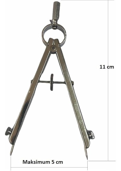 Iğne Uçlu Pergel 11CM Deri El Aleti fırsatları