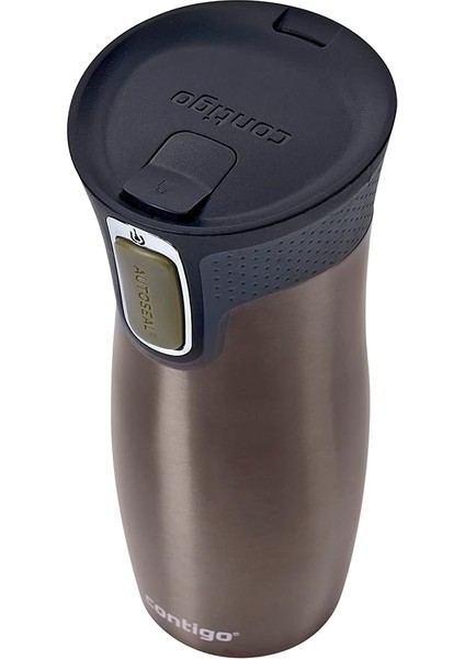 Westloop Autoseal Termos Bardak 470 ml Kahverengi indirimleri
