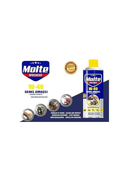 W-40 Pas Sökücü Yağlayıcı Korozyon Önleyici Koruyucu Çok Amaçlı Multi Sprey 400 ml modelleri