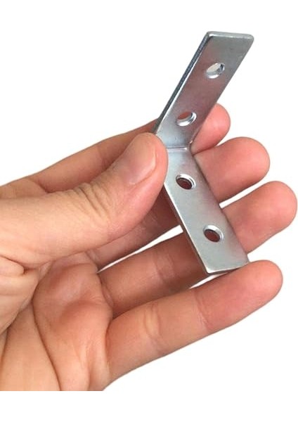 Mobilya Eşya Dolap Duvar Sabitleyici Köşe Bağlantı L Demir Gönye Deprem Güvenliği indirimleri