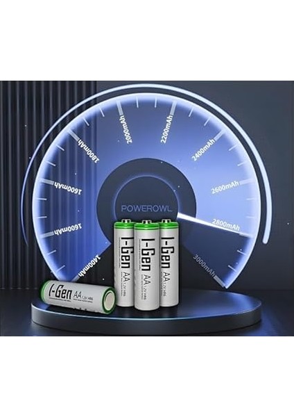 B111 4 Adet Aa 2700 Mah Şarj Edilebilir Kalem Pil 1.2V Ni-Mh Şarjlı Pil modelleri