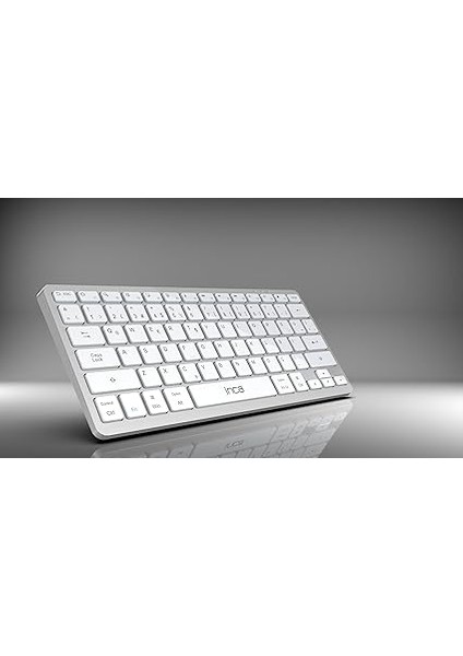 IBK-565ST Bluetooth 5.0 Rechargeable Smart Silver Keyboard, 150 Saat Kullanım Süresi, Telefon, Tablet,pc, Tv, Bt Cihazlarla Uyumlu, Taşınabilir, 10M Kullanım Mesafesi indirimleri