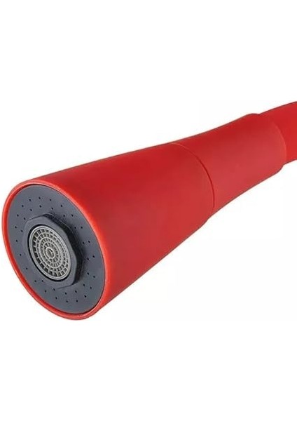 Esnek Silikon Musluk Başlığı – Kıvrılabilir ve Oynar Başlıklı, Musluk Uzatma Aparatı | Mutfak ve Banyo Bataryaları Için Ayarlanabilir Su Yönlendirici 52 cm Kırmızı fırsatları