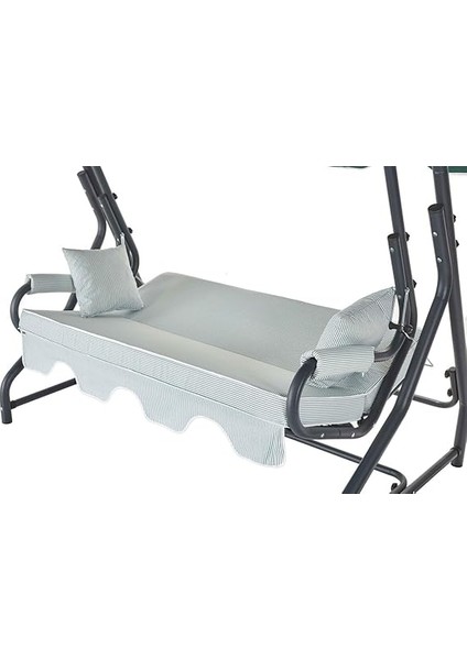 Olea 3 Kişilik Yatma Özellikli Tenteli Bahçe Balkon Teras Salıncağı modelleri
