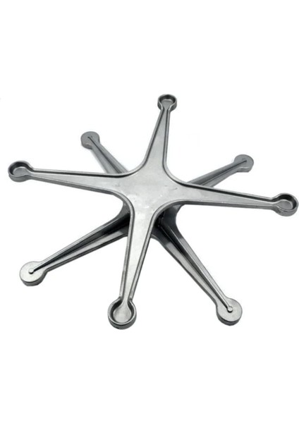 Ocak Üstü 360° Dönerli Börek ve Künefe Pişirme Aparatı Döküm Spider Cooking