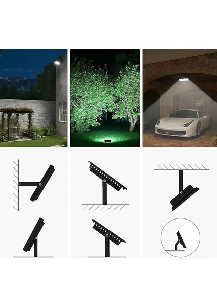 LED Projektör 100W | Yüksek Parlaklık 8500LM, 6500K Soğuk Beyaz, IP65 Dış Mekan Için Su Geçirmez Spot Lamba fiyatları