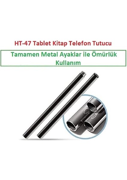 Ht-47 Metal Cep Telefonu ve Tablet Standı Döner Başlıklı Dirsekli modelleri