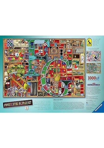 1000P Puz C Thompson Fg Yapboz modelleri