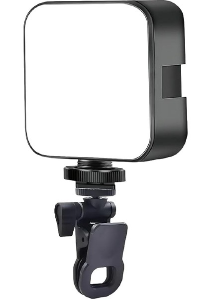 Şarj Edilebilir Selfie Işığı, Telefon Dizüstü Bilgisayar Tablet Için Klipsli Dolgu Işığı Video Konferans Için Taşınabilir Işık Canlı Akış Yakınlaştırma