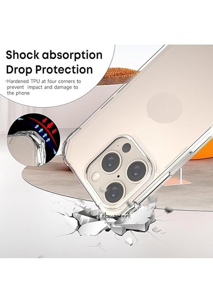 16 Pro Max Kılıf Köşe Korumalı Şeffaf Silikon Boyun ve Omuz Askılı Ipli Telefon Çantası Ipi fırsatları