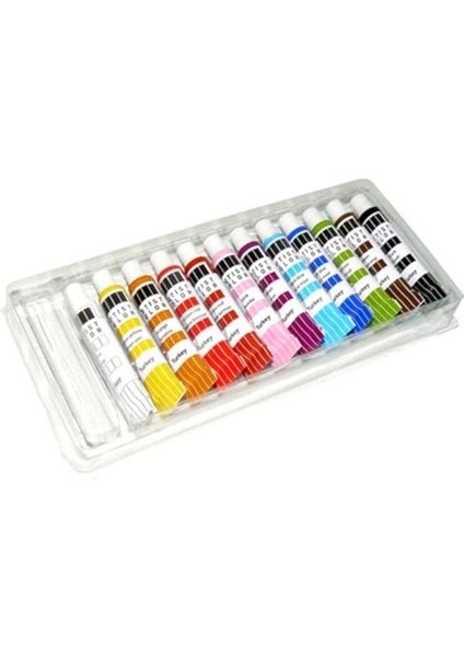 Boya 12 Renk Tüp 9ml*12 Südor Akrilik Boya 12 Li 1 Paket fiyatları