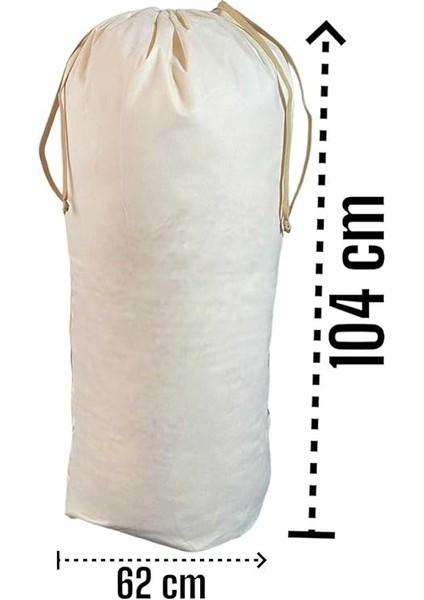 Room Krem Büzgülü Hurç 6'lı Set - 2xxl,2xl, 2l - Taşınma Çantası - Yorgan Yastık Çamaşır Saklama Torbası fırsatları