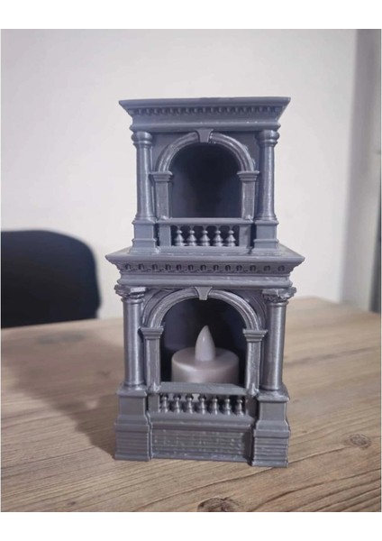 3D Dekoratif Osmanlı Dönemi Saray Kulesi Temalı LED Mumluk ve Biblo ( LED Mum Hediyemizdir. ) fiyatları