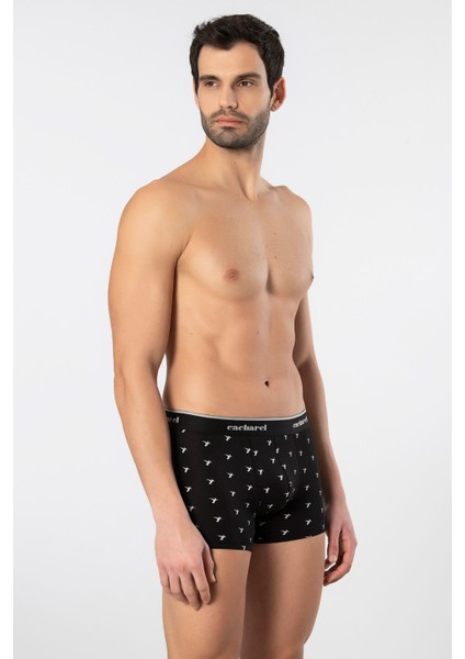 Erkek Desenli Likralı Boxer 3'lü Paket 1339/SIYAH 1 fiyatları