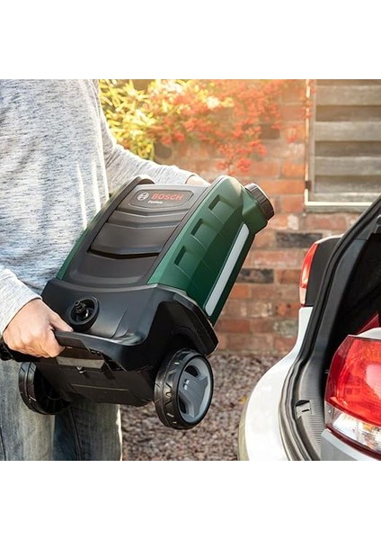 Home And Garden Fontus Akülü Yüksek Basınçlı Yıkama, Yeşil, 15 Litre Su Deposu, (18 V, 1 Akü, Maks. Basınç 15 Bar) indirimleri