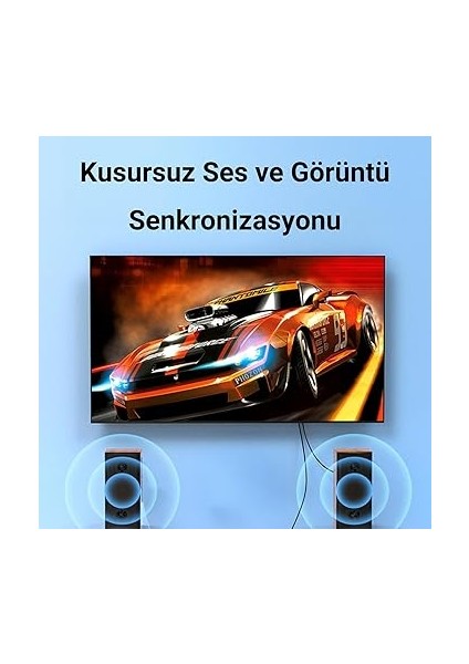 4K 30Hz Mini Displayport To HDMI Dönüştürücü Kablo 3 Metre fırsatları