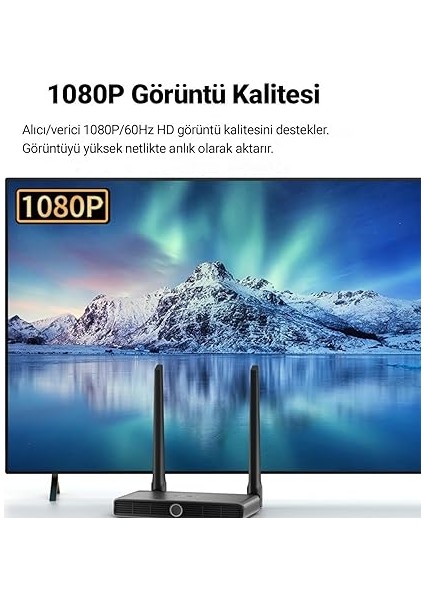 5ghz Kablosuz HDMI VGA Görüntü Aktarım Cihazı fiyatları