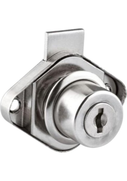 Oval Çekmece Kilidi Anahtarlı Dolap Mobilya Kilidi(Oval)