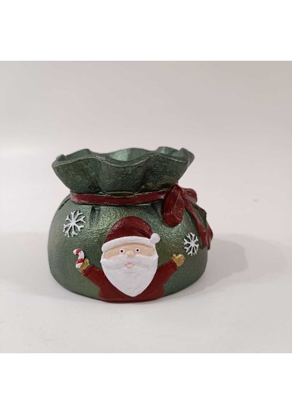 Çok Renkli Yeşil Noel Baba Buket Saksı, Şık ve Güzel Hediye Seçeneği fiyatları