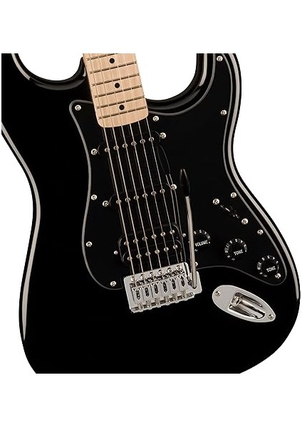 Sonic Stratocaster Hss Akçaağaç Klavye Siyah Elektro Gitar modelleri