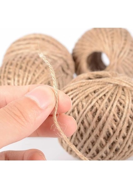 Ipi Hasır Ipi Kırnap Ipi Kendir Ipi Keten Ipi - Süsleme Hobi El Işi Jüt Ip Hasır Ip (1 mm 4 Adet, Metre, 100) fiyatları
