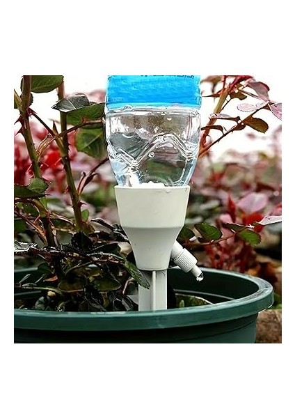 Ayarlanabilir Akış Hızına Sahip Damlama Sulama Çivileri 3lü Otomatik Bitki Sulama Aparatı Tüm Pet Şişelere Uyumlu modelleri