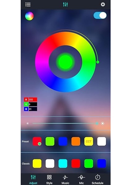 Şerit LED Set Tak Çalıştır Bluetoothlu ve Müziğe Duyarlı 5050 3 Çipli Iç Mekan Silikonsuz (5 Metre) indirimleri