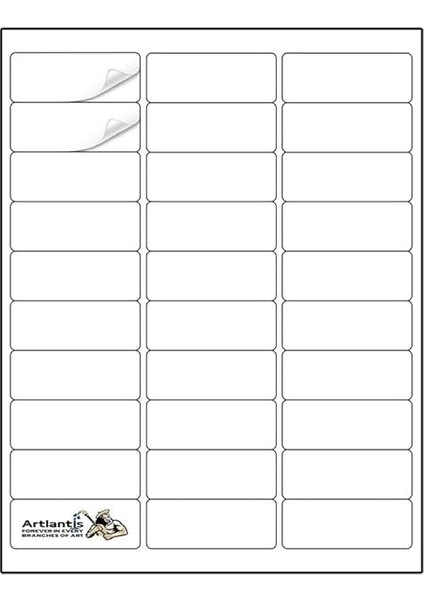 A4 Hazır Etiket 52.5X29.7 mm 10 Sayfa 1 Paket 40 Lı Kendinden Yapışkanlı Fotokopi Lazer Inkjet Kağıdı Yazıcılar Için Uyumlu indirimleri