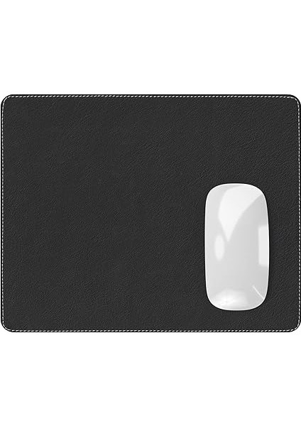 Navada - Gaming Oyuncu Gamer Hakiki Deri Mouse Pad, Deri Fare Altlığı, Hakiki Deri Ped, Dayanıklı Kaymaz Taban, Ofis Tipi Mouse Ped (Siyah) fiyatları