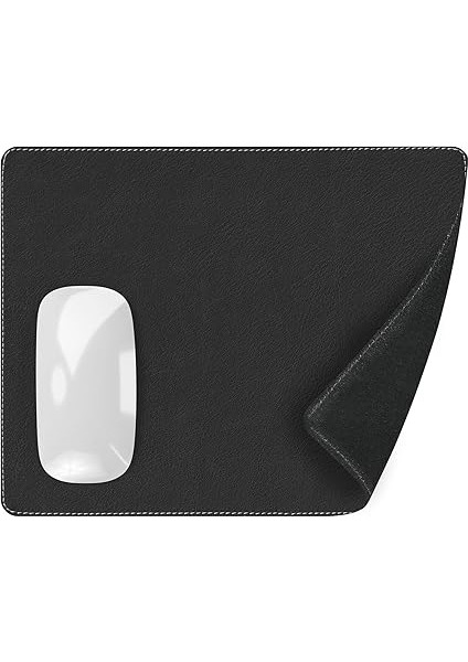 Navada - Gaming Oyuncu Gamer Hakiki Deri Mouse Pad, Deri Fare Altlığı, Hakiki Deri Ped, Dayanıklı Kaymaz Taban, Ofis Tipi Mouse Ped (Siyah) modelleri