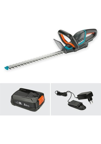Comfortcut 50/18V-P4A Pilli Çit Budama, Ergonomik Saplı, Darbe Korumalı, Daha Iyi Kullanım Için Azaltılmış Ağırlık, P4A 18V Pil Dahil (14730-20) modelleri