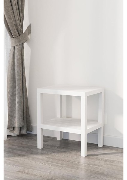 Life 2 Katlı Plastik Beyaz Banyo Mutfak Rafı MIT1054 indirimleri