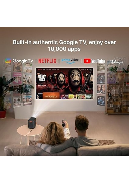 Xming Episode One Projeksiyon Cihazı, HDMI 2.1, Oto-Odaklama, Oto-Keystone fiyatları