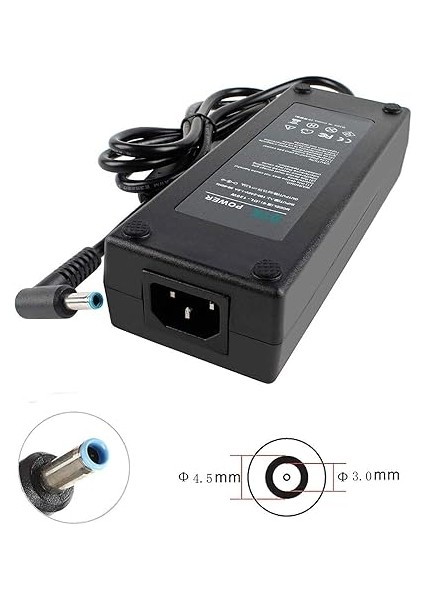 120 W 19.5 V 6.15A Laptop Şarj Hp Dizüstü Bilgisayar Pc Için Yedek Güç Kablosu Kaynağı Kurşun Ac Adaptörü Pavilion Envy Omen Wasd Bağlayıcı: 4.5x3.0mm fiyatları