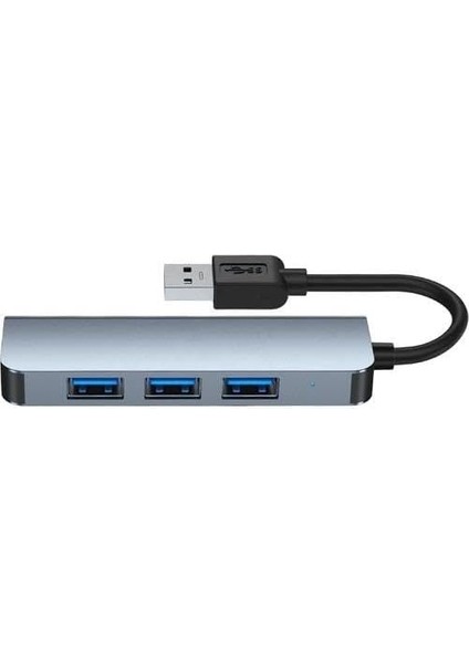 4 In 1 USB 3.0 Hub Alüminyum Gövde USB Çoklayıcı Hub BYL-2013U fiyatları