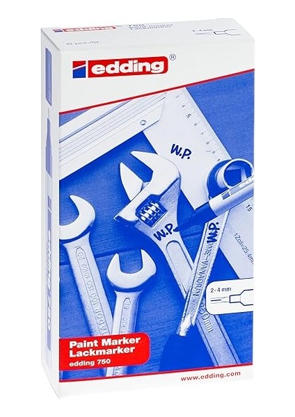 750 Tam Örtücü Boya Kalemi, Siyah, 10'lu Kutu fırsatları