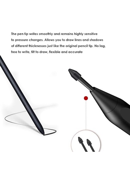 Samsung Galaxy Tab S9/s9 Ultra/s9 Plus Stylus Kalem Uçları, Galaxy Tab S9/s9 Ultra/s9 Ultra/s9 Plus S Kalem Uçları Samsung Galaxy Tab S9/s9 Ultra/s9 Plus S Kalem Için Yedek fırsatları