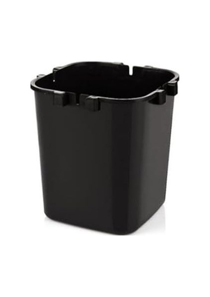 4l Mini Tezgah Üstü Çöp Kovası – Deri Tutma Saplı, Kompakt ve Şık Tasarım, Mutfak & Banyo Için, Geri Dönüşüm Dostu (Siyah, 4 Litre) indirimleri